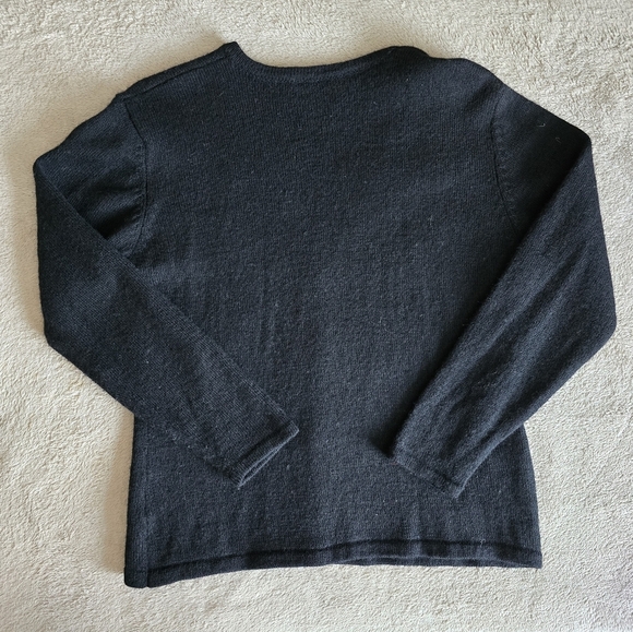 Vintage 90s Susan Bristol wool musical cardigan size medium - Picture 11 of 15